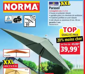 Norma Parasol offre