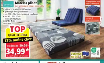 Matelas pliant