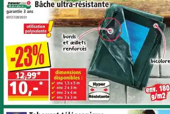 Norma Bâche ultra-résistante offre