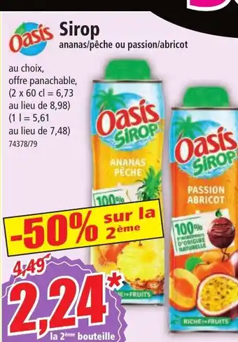 Norma Oasis Sirop offre