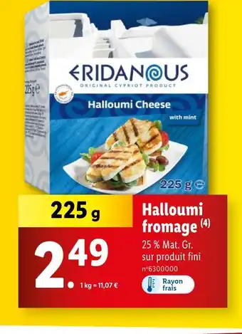 Lidl Halloumi Cheese offre