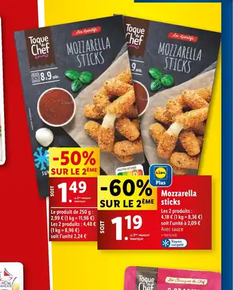 Lidl Mozzarella offre