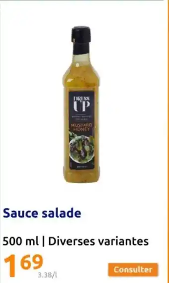 Action Sauce salade offre