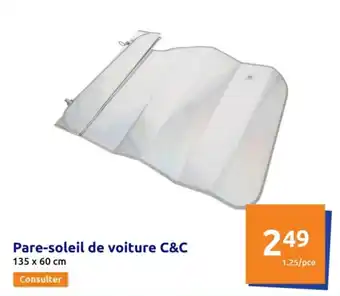 Action Pare-soleil de voiture C&C offre