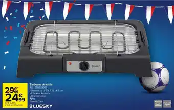 Carrefour Market Barbecue de table offre