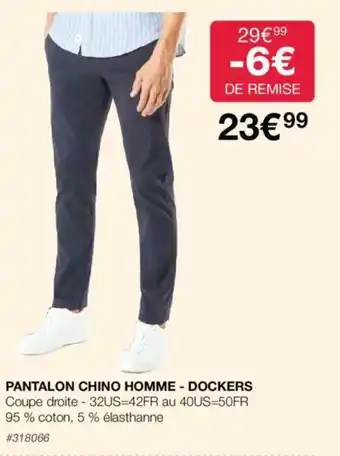 PANTALON CHINO HOMME - DOCKERS