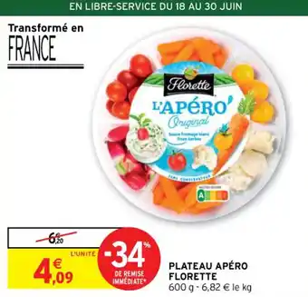 Intermarché Hyper PLATEAU APÉRO FLORETTE offre