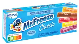 Carrefour Market MR FREEZE Sucettes à congeler Big Pop offre