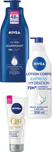 Carrefour Market NIVEA SUR TOUTES LES CRÈMES POUR LE CORPS offre