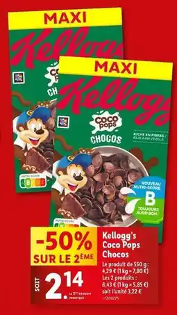Lidl Kellogg's - coco pops chocos offre