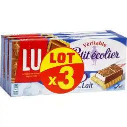 Carrefour LU Petit écolier Tendre Coeur au Lait offre