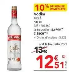 METRO Stoli - vodka offre