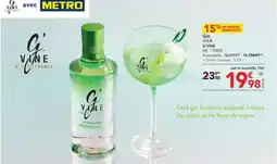 METRO G'vine - gin offre