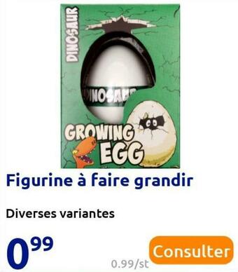 Action Figurine à faire grandir offre