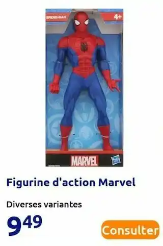 Action Figurine d'action marvel offre