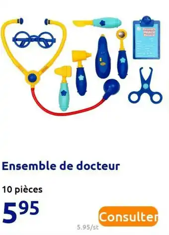 Action Ensemble de docteur offre