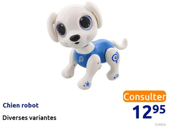 Action Chien robot offre
