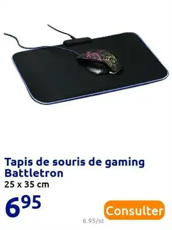Action Battletron tapis de souris de gaming offre