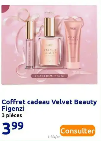 Action Coffret cadeau velvet beauty figenzi offre