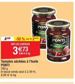 Migros Tomates séchées à l'huile PONTI offre