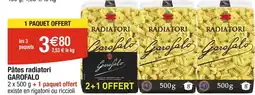 Cora x Carrefour GAROFALO Pâtes radiatori offre