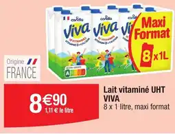 Migros Lait vitaminé UHT VIVA offre