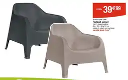 Cora x Carrefour Fauteuil sunset offre