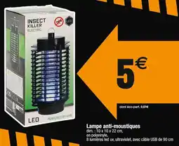 Cora x Carrefour Lampe anti-moustiques offre