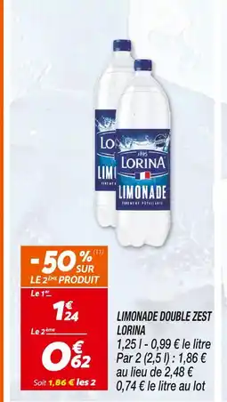 Netto LORINA LIMONADE DOUBLE ZEST offre