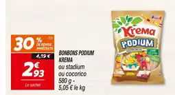 Netto KREMA BONBONS PODIUM offre