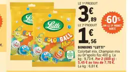 E.Leclerc BONBONS "LUTTI” offre