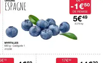 Costco MYRTILLES offre