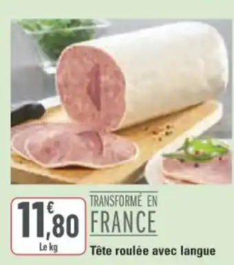 G20 Tête roulée avec langue offre