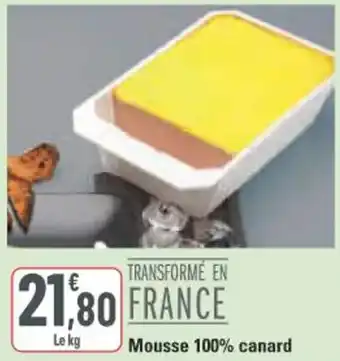 G20 Mousse 100% canard offre