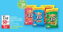 G20 3D'S Bugles Goût Bacon, Fromage, Nature ou Cacahuètes LAY'S offre