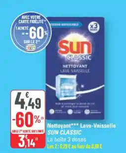 G20 Nettoyant*** Lave-vaisselle SUN CLASSIC offre