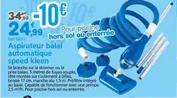 Provence Outillage Aspirateur balai automatique speed kleen offre