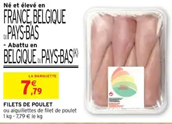 Intermarché Contact FILETS DE POULET offre
