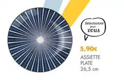 ASSIETTE PLATE
