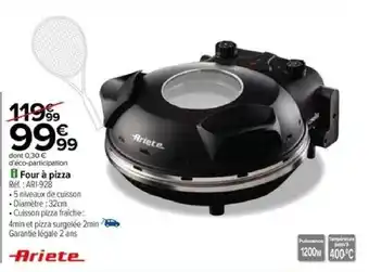 Carrefour Four à pizza offre