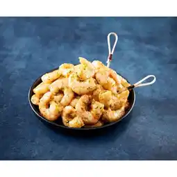 Auchan Crevettes Décortiquées Cuites Réfrigérées Marinées Ail Et Fines Herbes offre