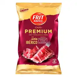Auchan Chips Premium Jambon Iberique Frit Ravich offre