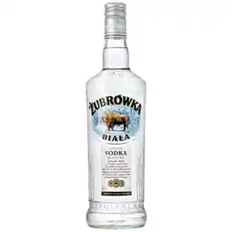 Auchan Vodka Zubrowka Biala offre