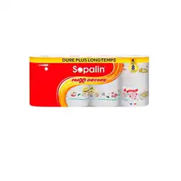 Auchan Essuie Tout Maxi Décoré Sopalin offre