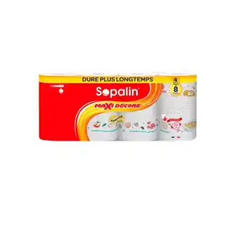 Auchan Essuie Tout Maxi Décoré Sopalin offre