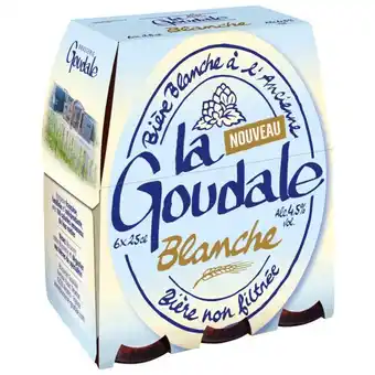 Auchan Bière Blanche Goudale offre