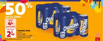 Auchan Supermarché ORANGINA ORANGINA JAUNE offre