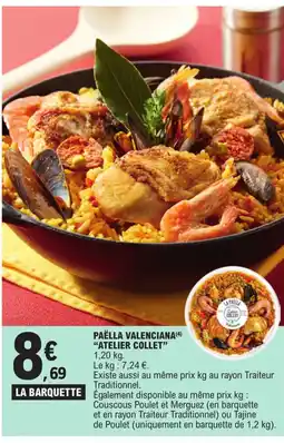 E.Leclerc PAËLLA VALENCIANA (4) "ATELIER COLLET" offre