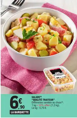 E.Leclerc SALADE (4) "QUALITÉ TRAITEUR" offre