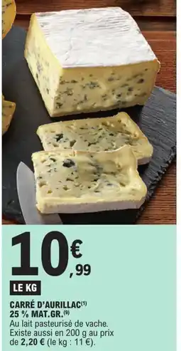 E.Leclerc CARRÉ D'AURILLAC (1) 25% MAT.GR.(9) offre